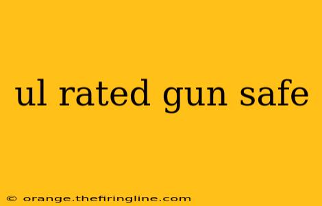 ul rated gun safe