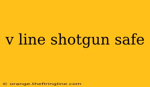 v line shotgun safe