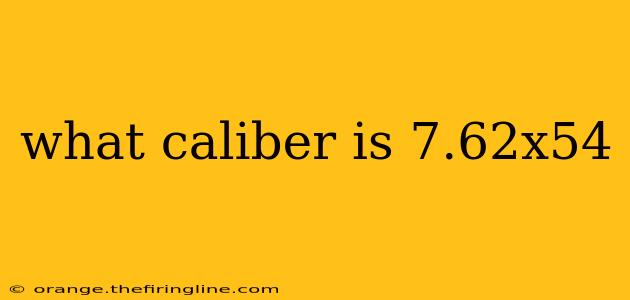 what caliber is 7.62x54