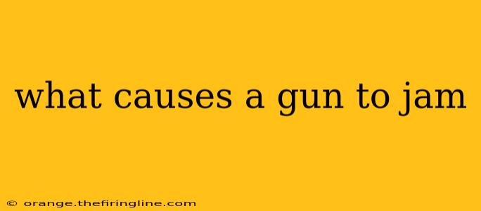 what causes a gun to jam