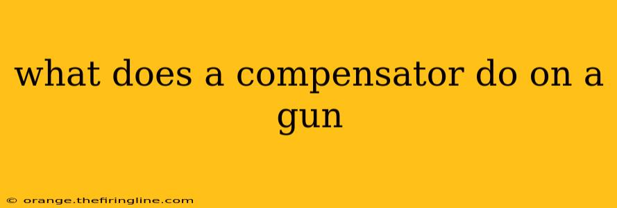 what does a compensator do on a gun