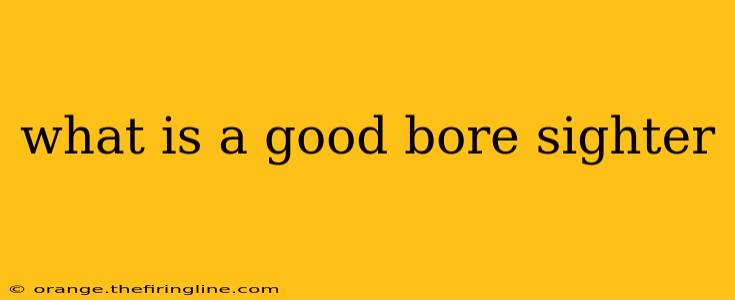 what is a good bore sighter