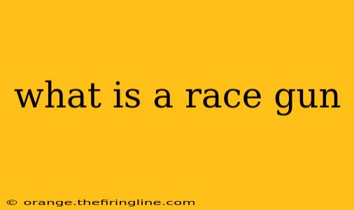 what is a race gun