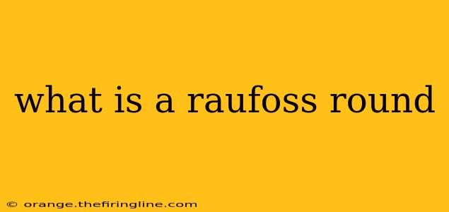 what is a raufoss round