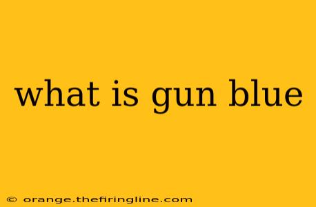 what is gun blue