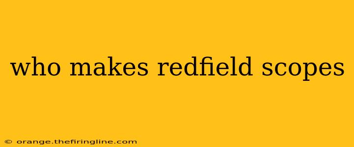 who makes redfield scopes