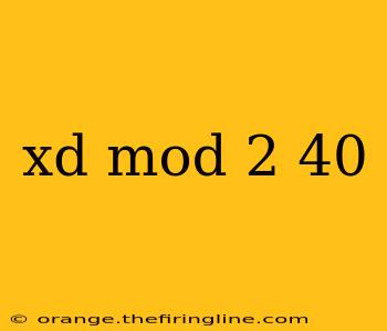 xd mod 2 40